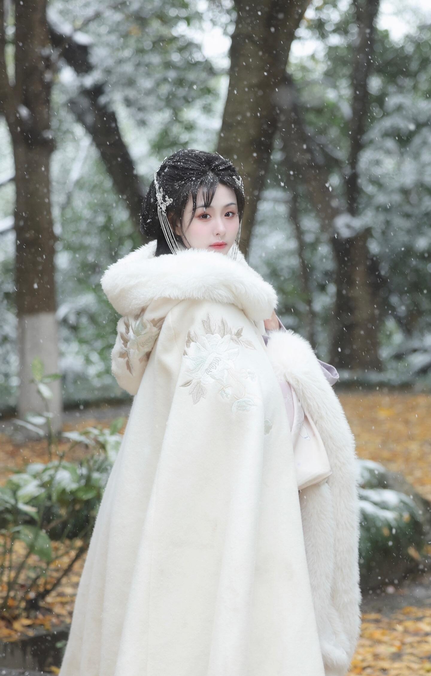 Spring Splendor:The Enchantment of a Girl in Ming-Style Hanfu
