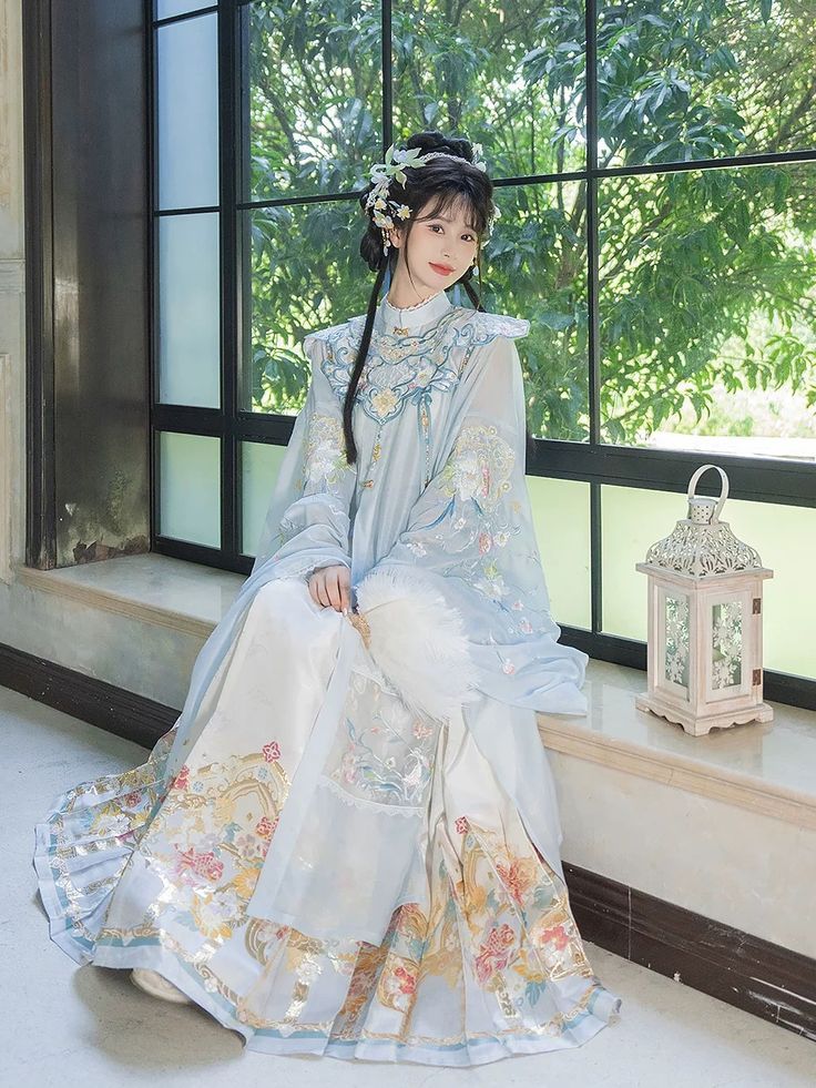 Hanfu Childrens Fashion for Girls:Age 10 to 12
