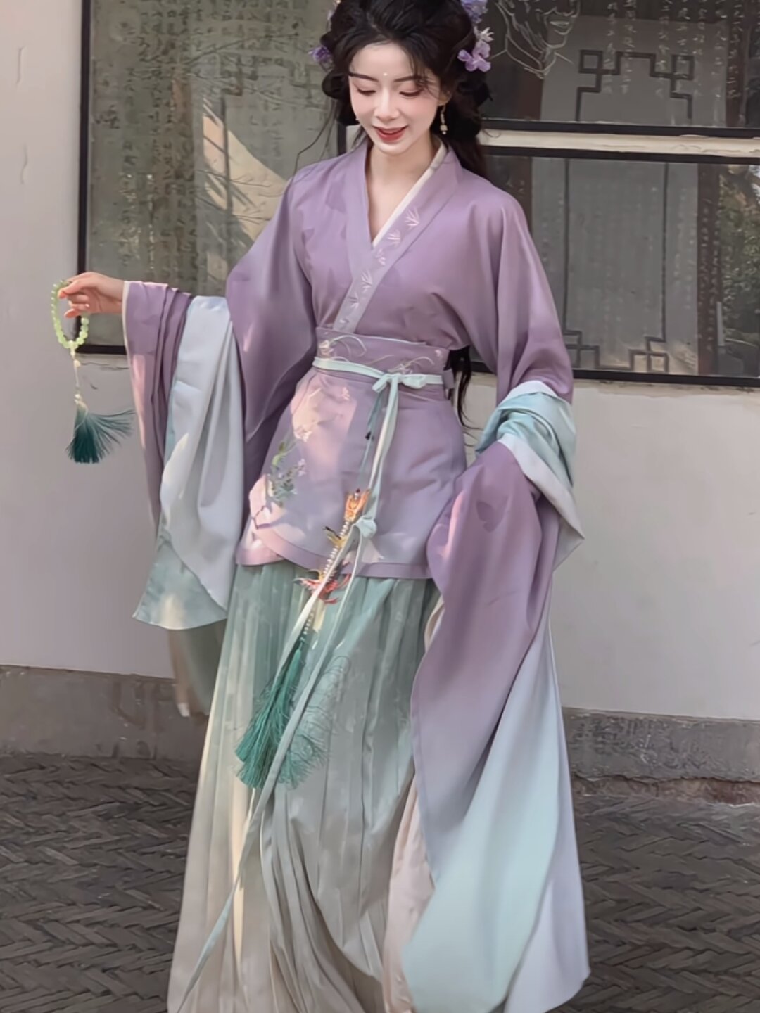 The Splendor of Blue Song-Style Hanfu:Unraveling the Cultural Tapestry of Song Dynastys Aesthetic The Splendor of Blue Song-Style Hanfu:Unraveling the Cultural Tapestry of Song Dynastys Aesthetic