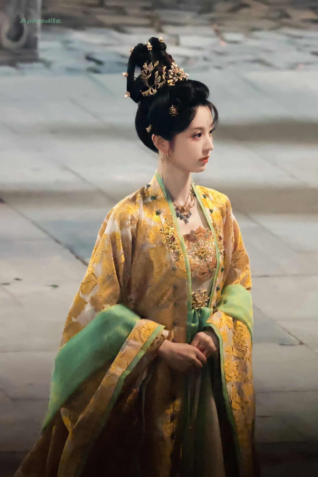 汉服亲子装母女高级感连衣裙 汉服亲子装母女高级感连衣裙