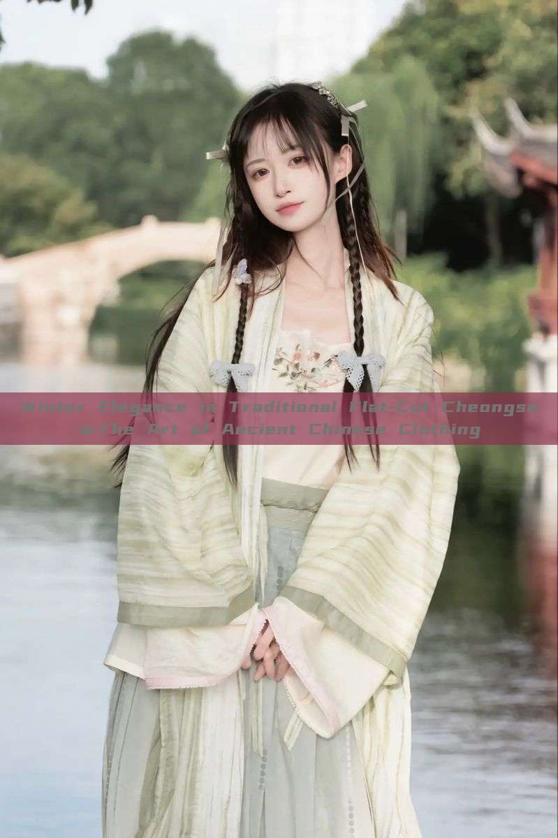 Winter Elegance in Traditional Flat-Cut Cheongsam:The Art of Ancient Chinese Clothing Winter Elegance in Traditional Flat-Cut Cheongsam:The Art of Ancient Chinese Clothing