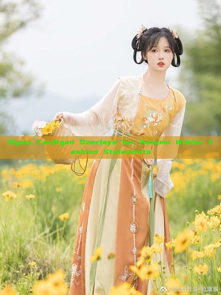 Qipao Cardigan Overlays for Autumn Winter Fashion Statements