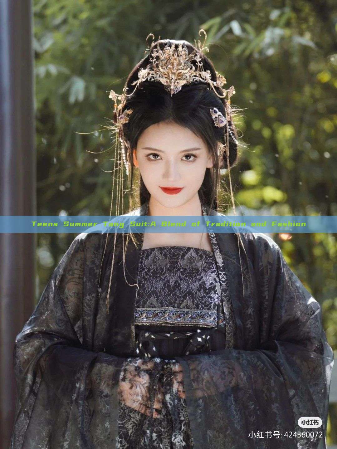 Teens Summer Tang Suit:A Blend of Tradition and Fashion
