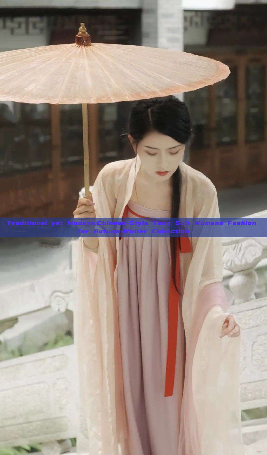 Traditional yet Modern:Chinese-Style Tang Suit Womens Fashion for Autumn-Winter Collection