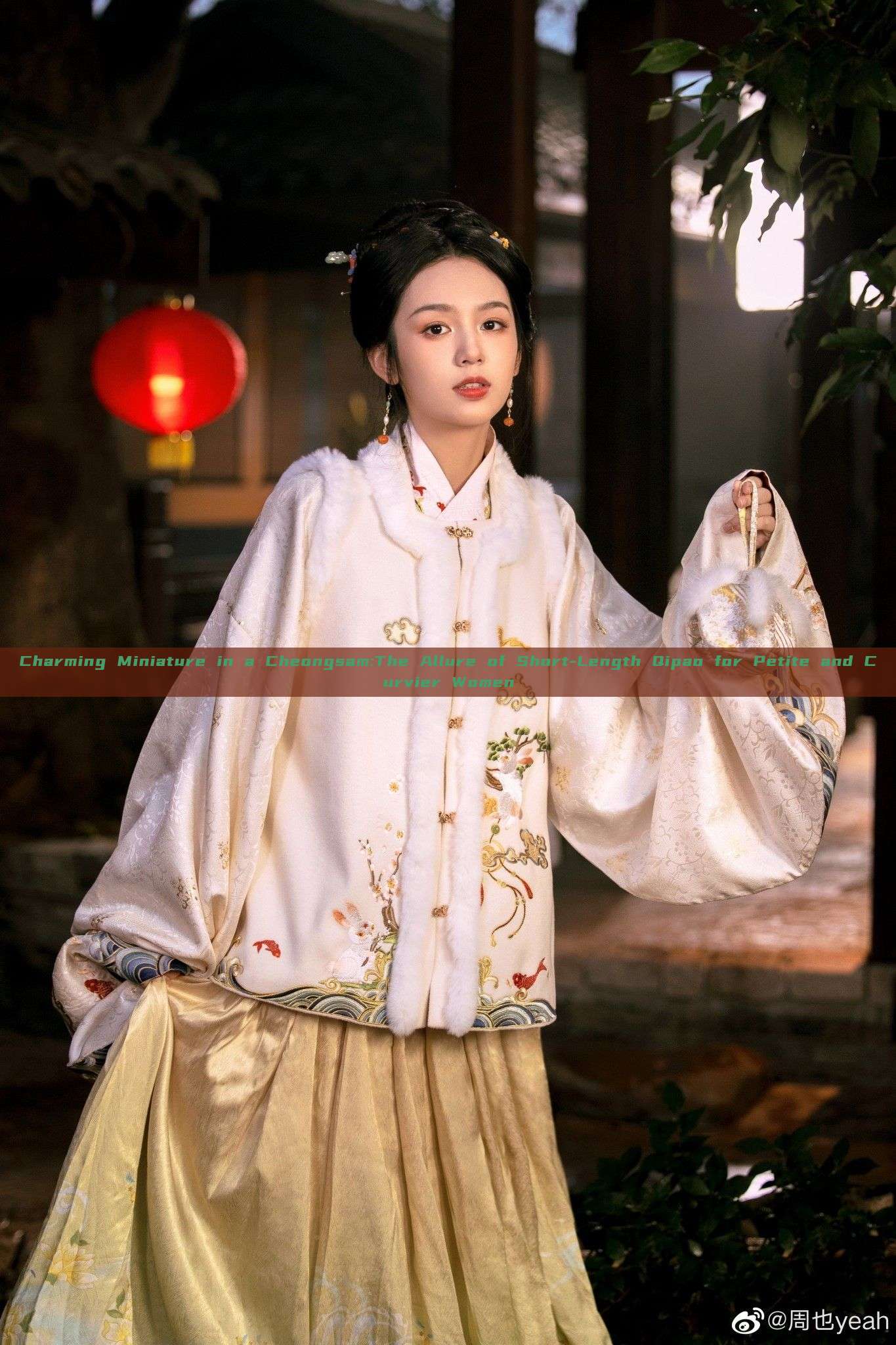 Charming Miniature in a Cheongsam:The Allure of Short-Length Qipao for Petite and Curvier Women