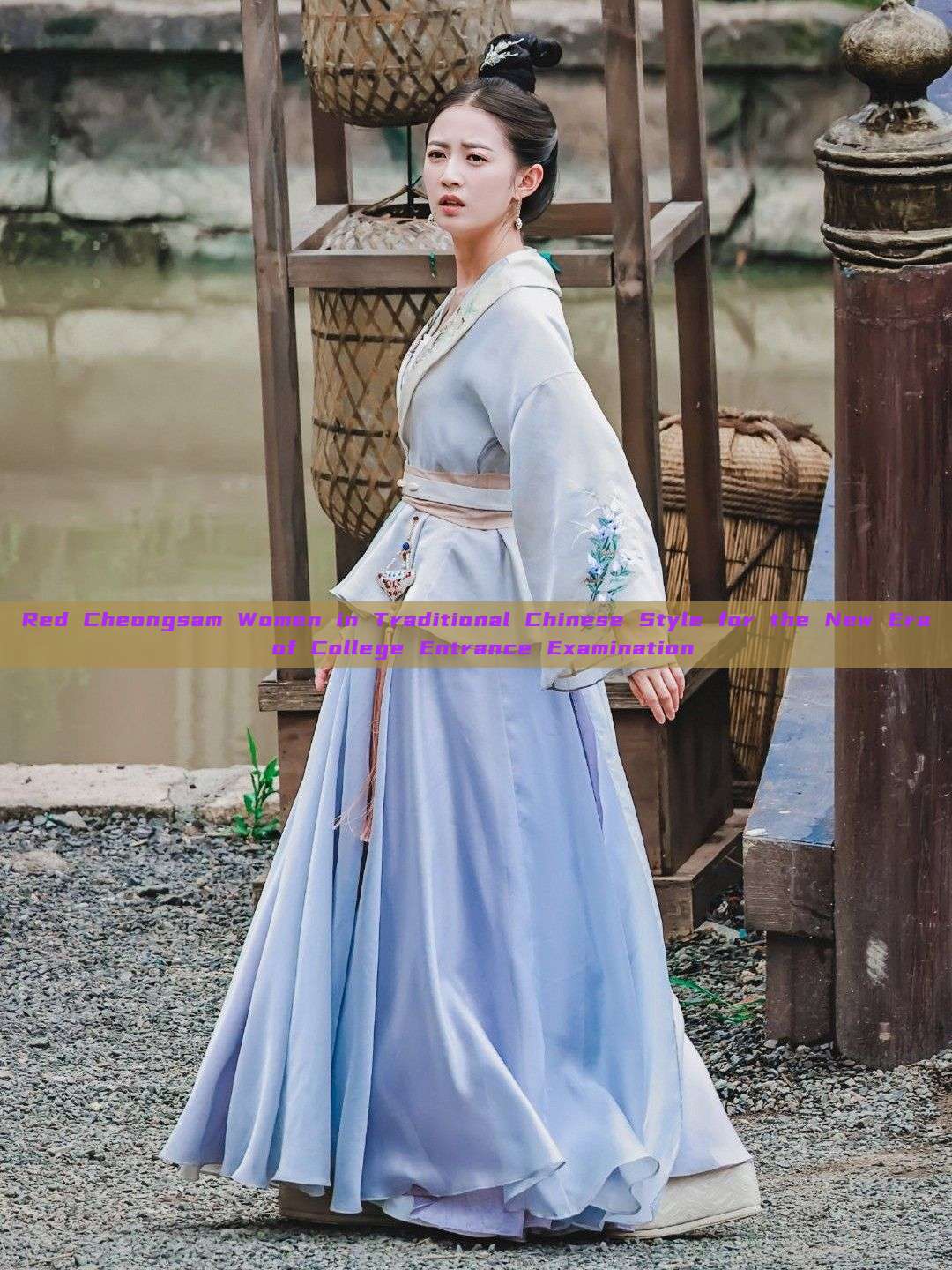 Red Cheongsam Women in Traditional Chinese Style for the New Era of College Entrance Examination Red Cheongsam Women in Traditional Chinese Style for the New Era of College Entrance Examination